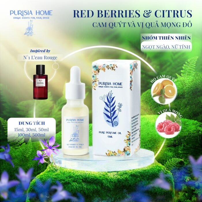 Red Berries & Citrus - Cam Quýt và vị Quả Mọng Đỏ - Ảnh 3