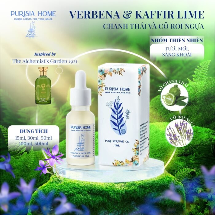Verbena & Kaffir Lime - Chanh Thái và cỏ Roi Ngựa - Ảnh 3