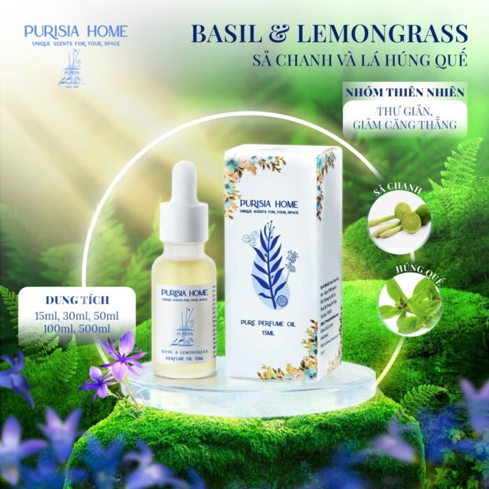 Basil & Lemongrass - Sả Chanh và Lá Húng Quế - Ảnh 3