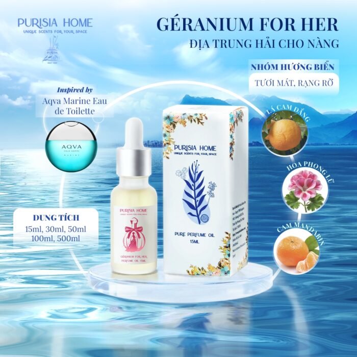 Géranium for Her - Địa Trung Hải cho Nàng - Ảnh 3