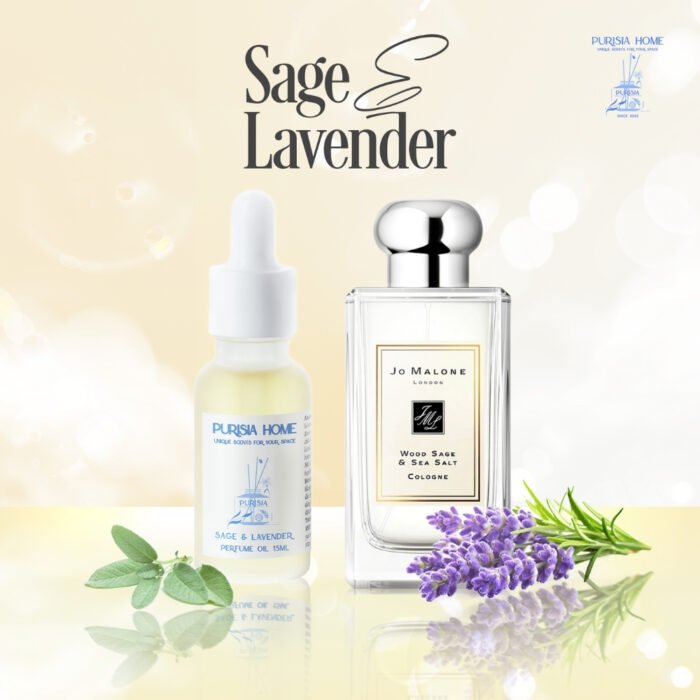 Sage & Lavender - Oải Hương Pháp & lá Xô Thơm - Ảnh 2