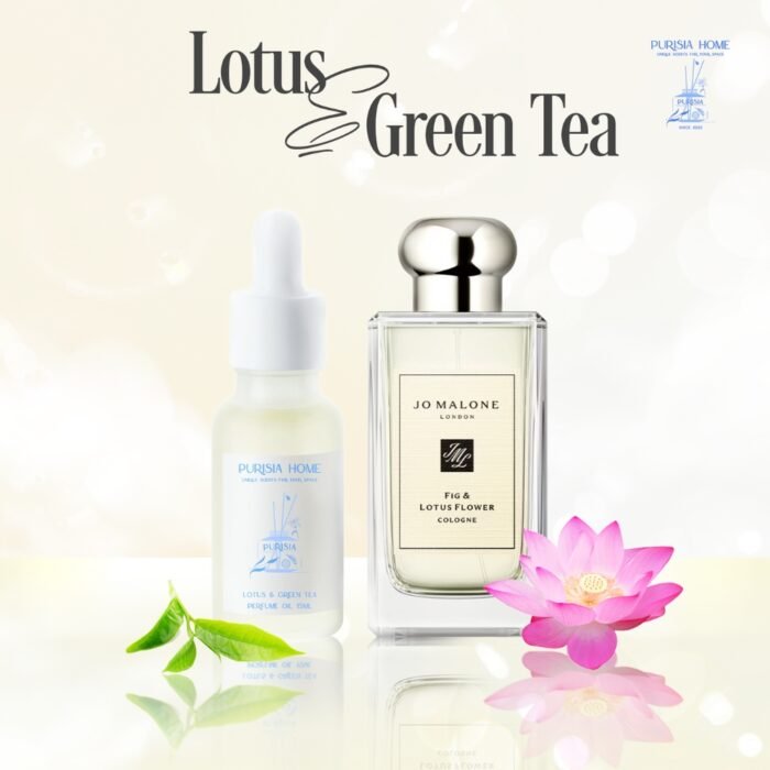 Lotus & Green Tea - Lá Trà Xanh & Hoa Sen - Ảnh 2