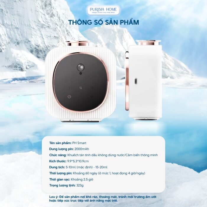 PH Smart Máy khuếch tán tinh dầu - Ảnh 2
